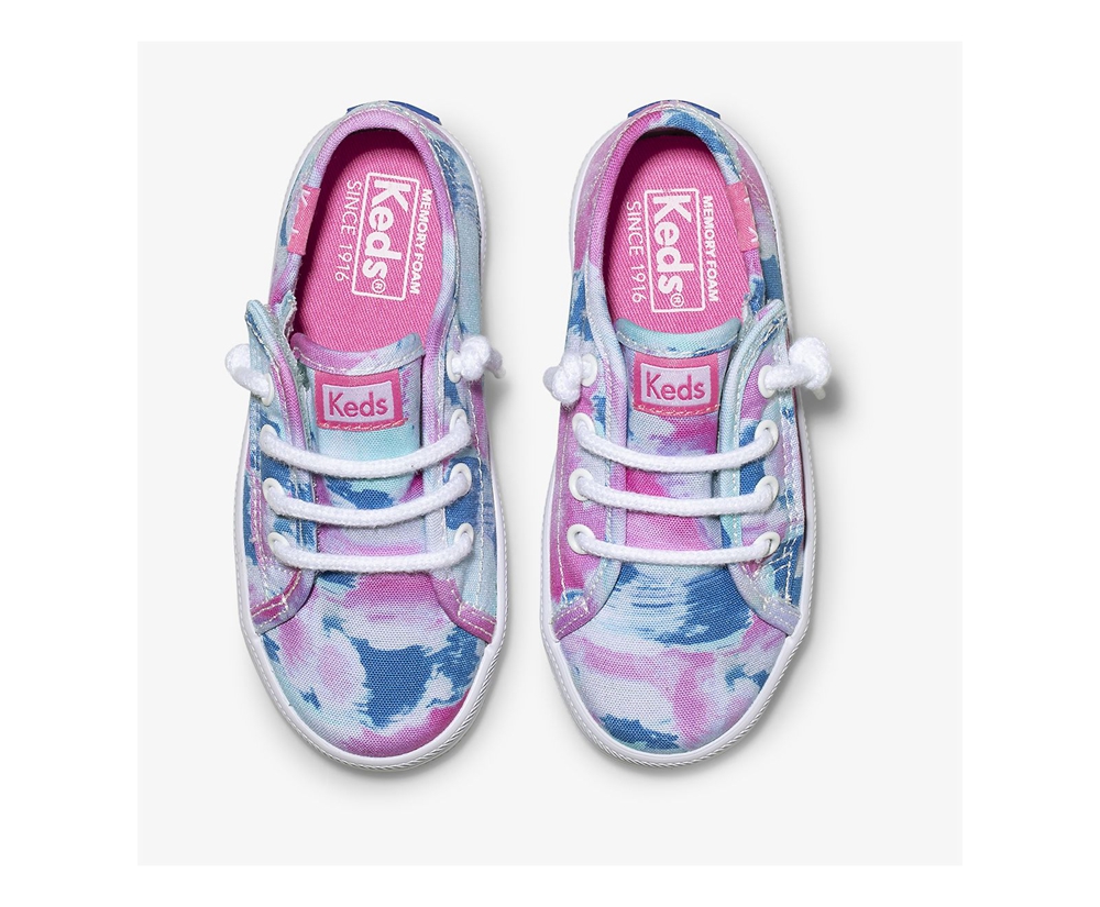 Keds Kids Sneakers White/Pink - Kickstart Jr. - 560DCAMQI